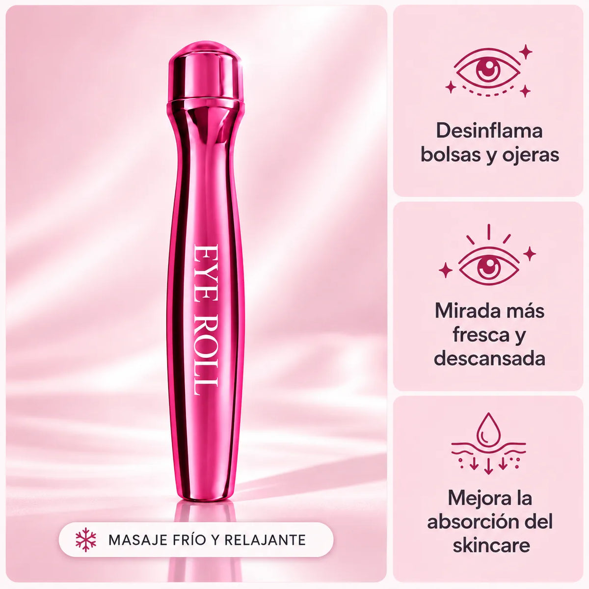 EYE ROLL™ – Roll-On Revitalizante para una Mirada Fresca